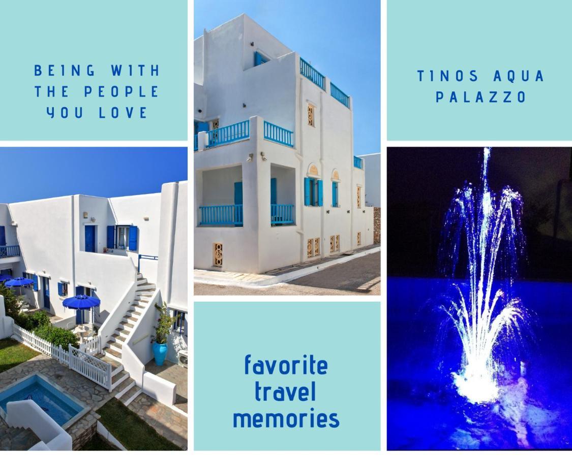 Tinos Aqua Palazzo Otel Dış mekan fotoğraf