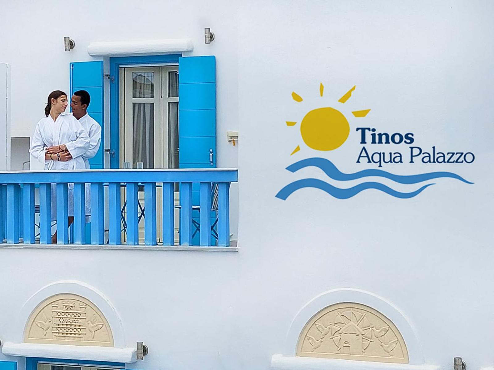 Tinos Aqua Palazzo Otel Dış mekan fotoğraf