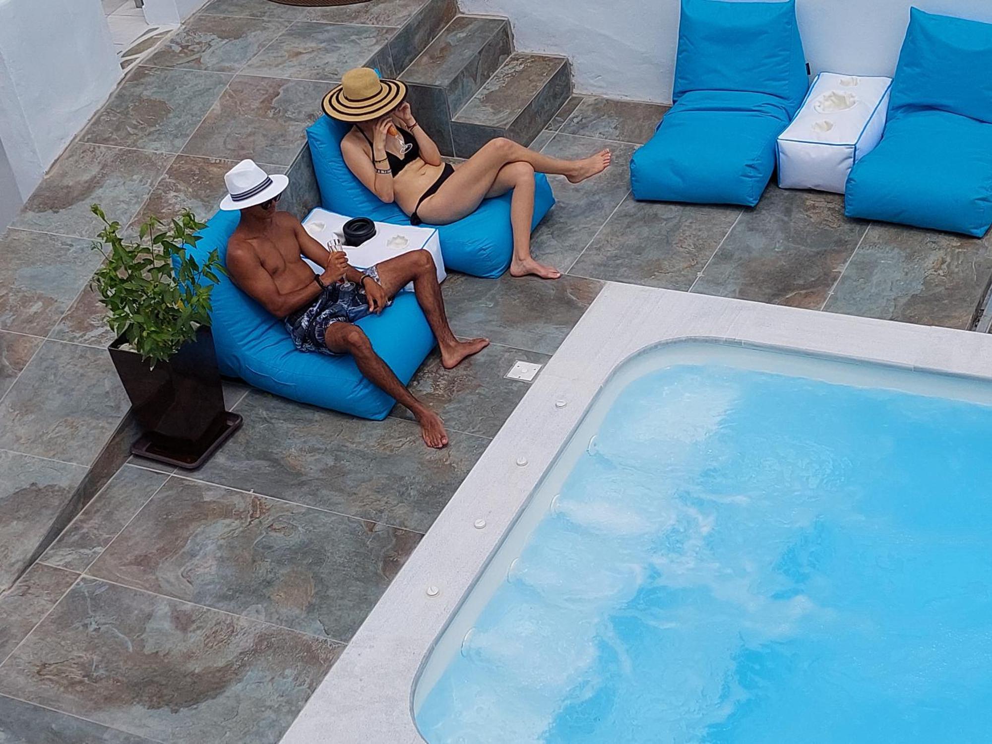 Tinos Aqua Palazzo Otel Dış mekan fotoğraf